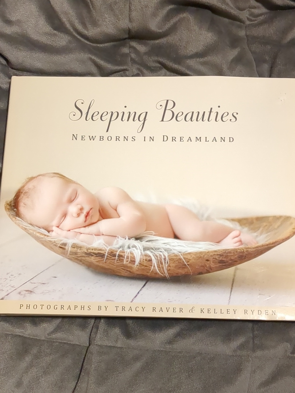 Newborn Photography Book - Cream Cover